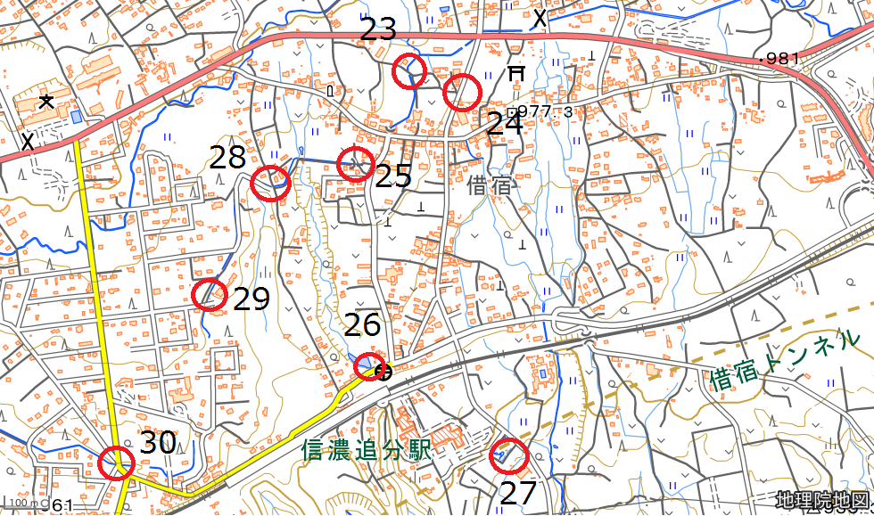 水難危険箇所（23.24.25.26.27.28.29,30）