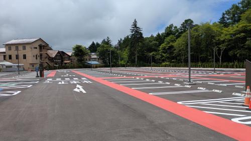 旧軽井沢駐車場現地確認の画像２