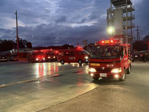 夏期夜警出発式の画像１