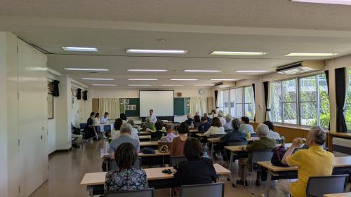 軽井沢文化協会との懇談会の画像２
