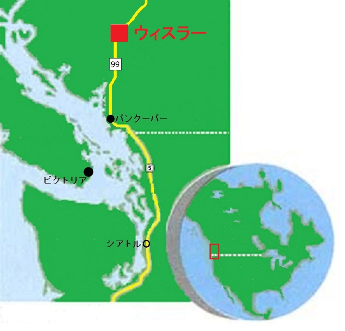 ウィスラーの地図