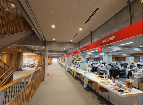 日向市役所の様子