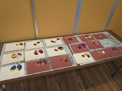 木もれ陽の里内 軽井沢町地域活動支援センターでの制作風景の画像2