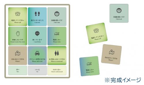 コミュニケーションボード完成イメージ