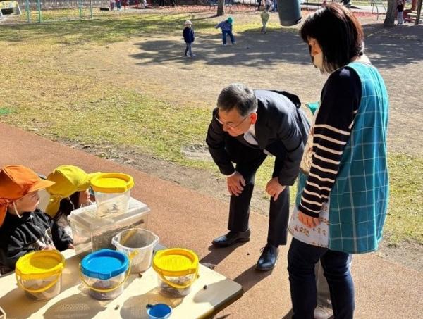 保育園視察　南保育園