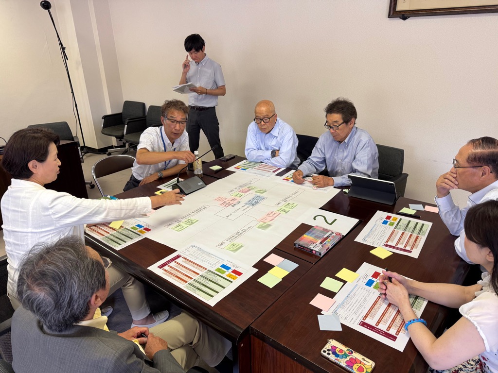 軽井沢町議会議員ワークショップの様子２