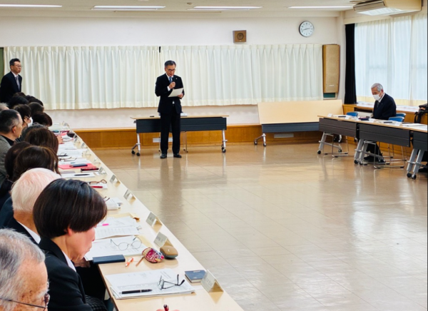 委嘱書交付式挨拶