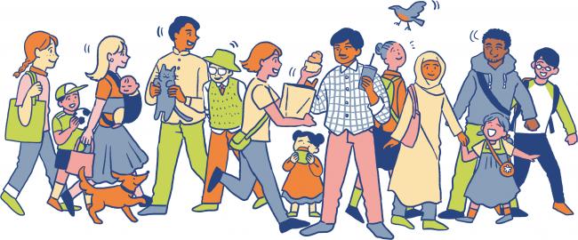 多文化共生イラスト