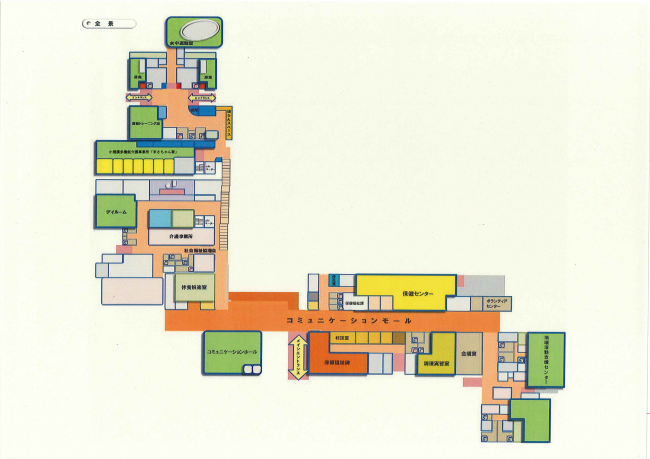 木もれ陽の里　館内案内図