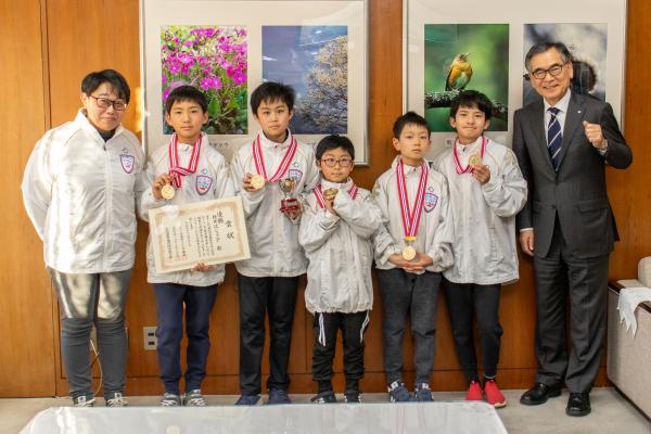 軽井沢ジュニアカーリング表敬訪問2