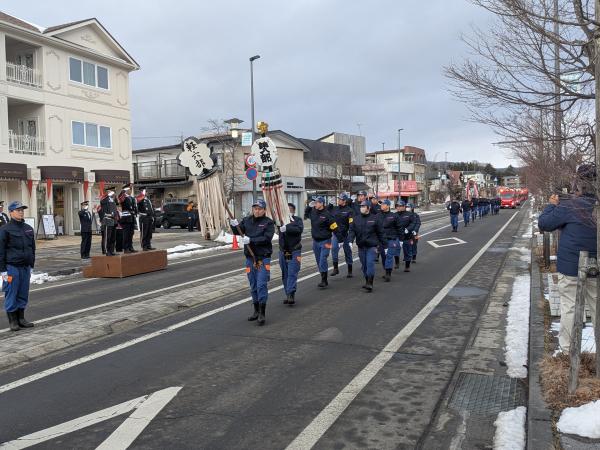 軽井沢町消防出初式2
