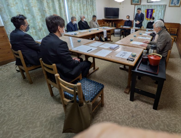 軽井沢町遺族会挨拶2