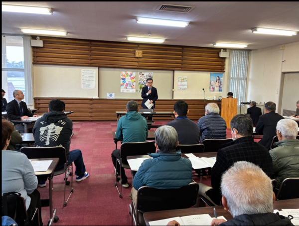 軽井沢発地いちば総会あいさつ