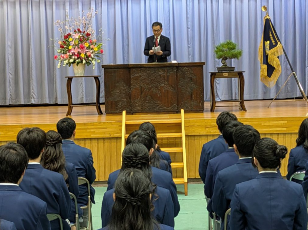 軽井沢高校卒業式式辞