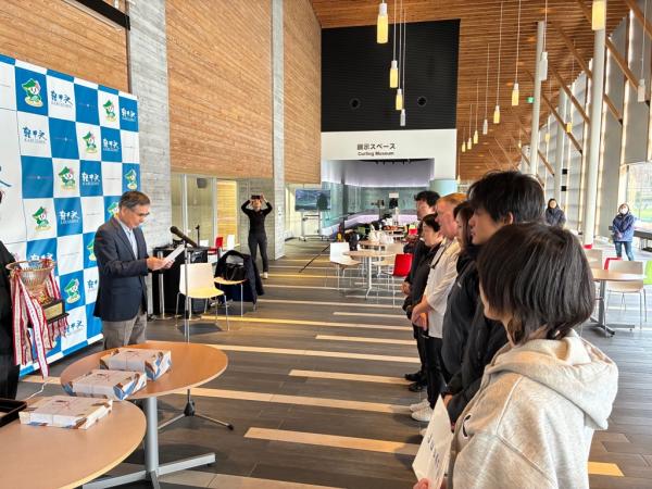 町長杯争奪カーリング大会