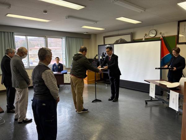 高齢者交通安全推進委員委嘱式挨拶2