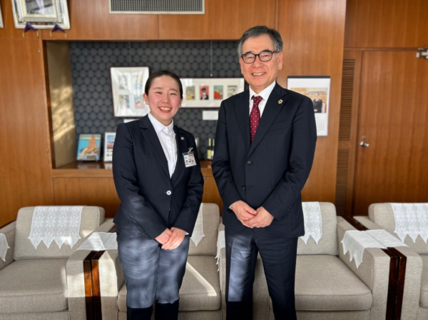 JICA海外協力隊表敬訪問2