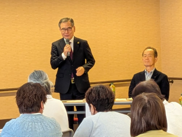 軽井沢町赤十字奉仕団定期総会挨拶