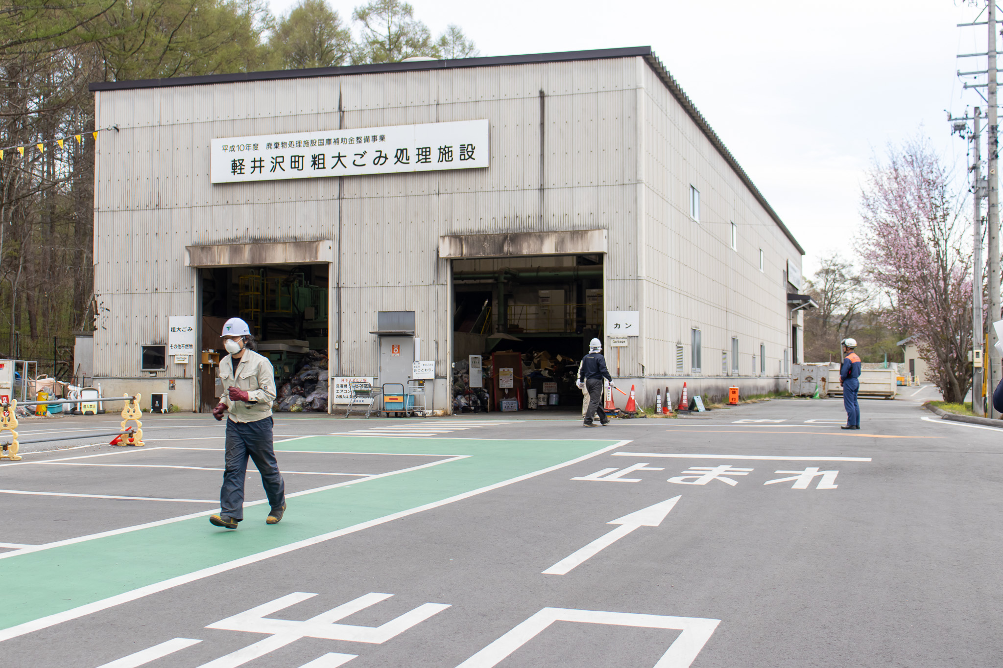 避難訓練の様子1