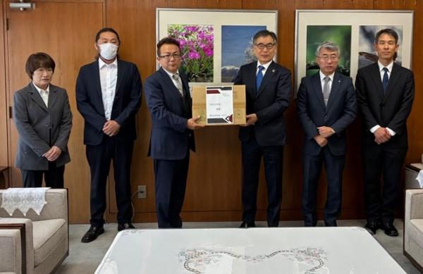 株式会社ホーネッツ表敬訪問