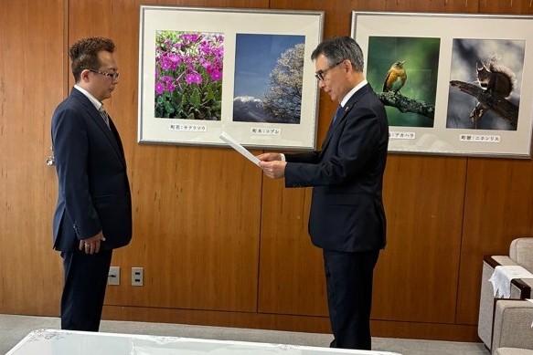 株式会社ホーネッツ表敬訪問2