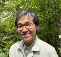 軽井沢町植物園　新井園長
