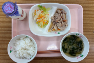 令和8年6月11日の西部小学校の給食