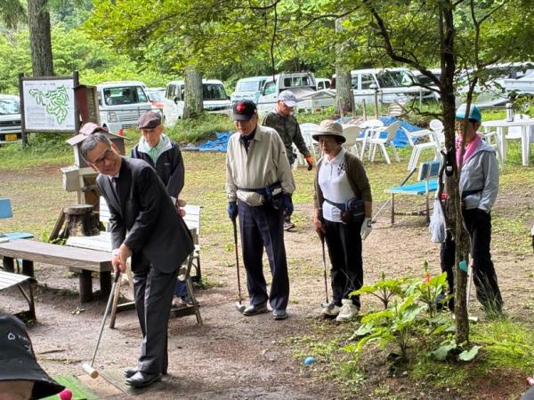 軽井沢マレットゴルフ大会開会式挨拶2