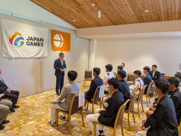 北信越国民スポーツ大会・ゴルフ競技挨拶2