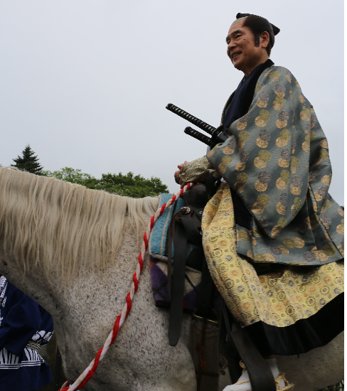 しなの追分馬子唄道中大名行列