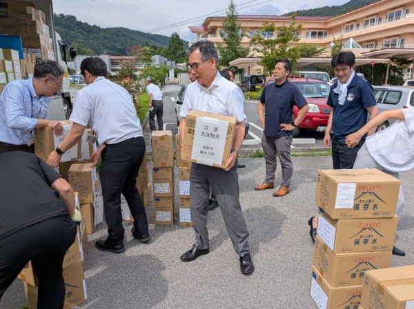 令和8年熊本地震災害支援物資輸送準備