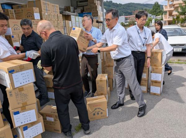 令和8年熊本地震災害支援物資輸送準備2