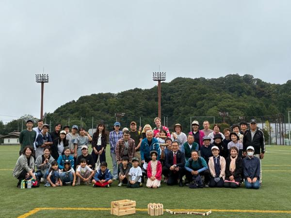 軽井沢モルック参加者との集合写真