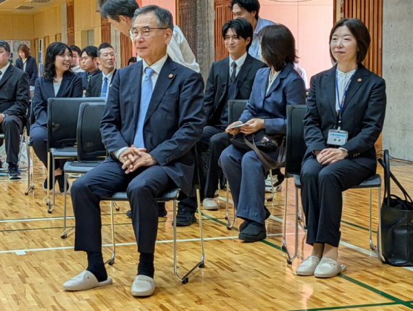 中学校からまつ祭合唱コンクール見学