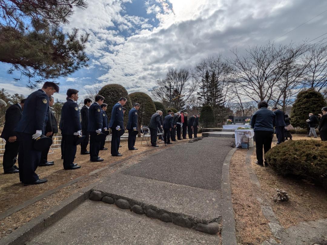 あさま山荘事件殉職警察官慰霊式の画像１